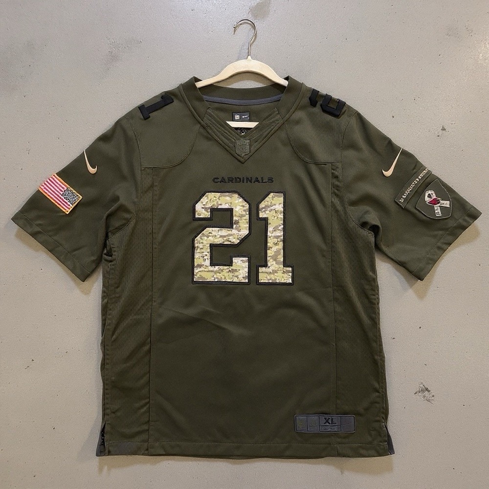 Arizona Cardinals Jersey Men's XL Salute to Service Peterson 21 NFL Licensed